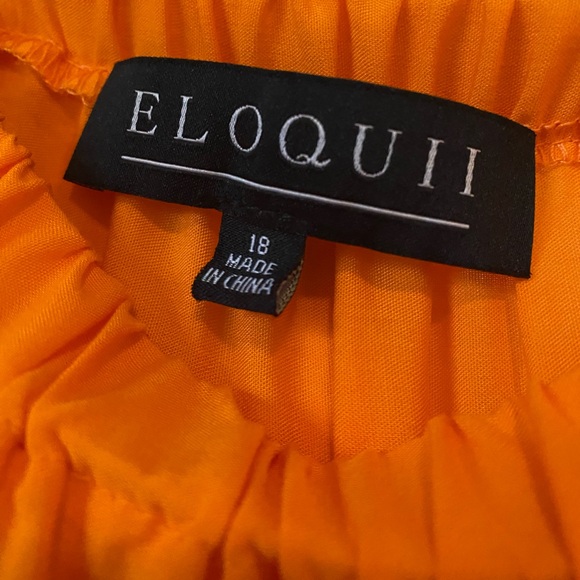 Eloquii Colorblock Summer Maxi Dress - Picture 6 of 6
